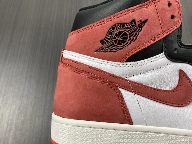 Rep TBK 1 Air Red' Jordan High 'Track Retro OG 555088-112 0801